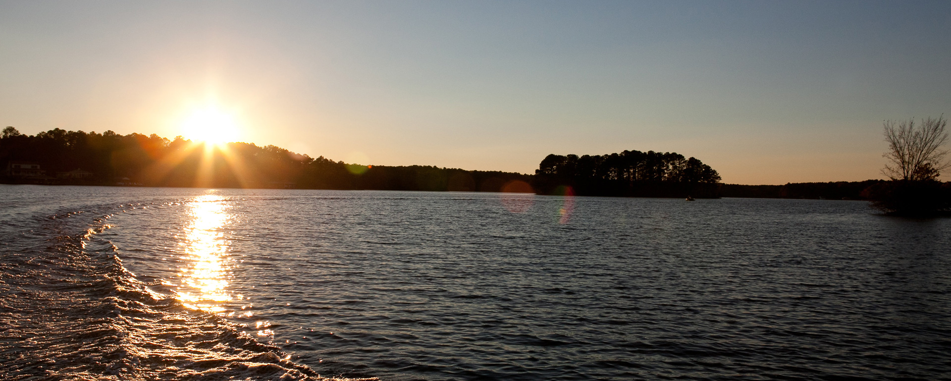 Another beautiful sunset on Lake Gaston